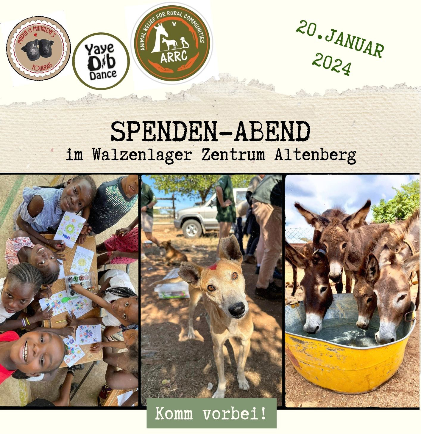 Pfadfinder Gruppe Abenteuer Kinder Natur Aufruf Collage Foto Ill