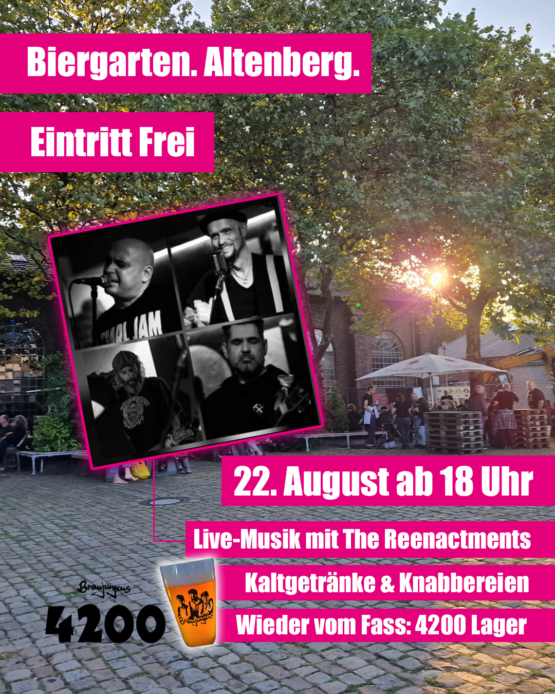 2025 insta biergarten august