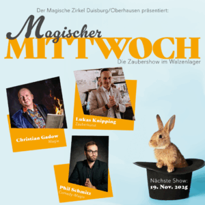 Magischermittwoch 1080x1080 naechsteshow nov19