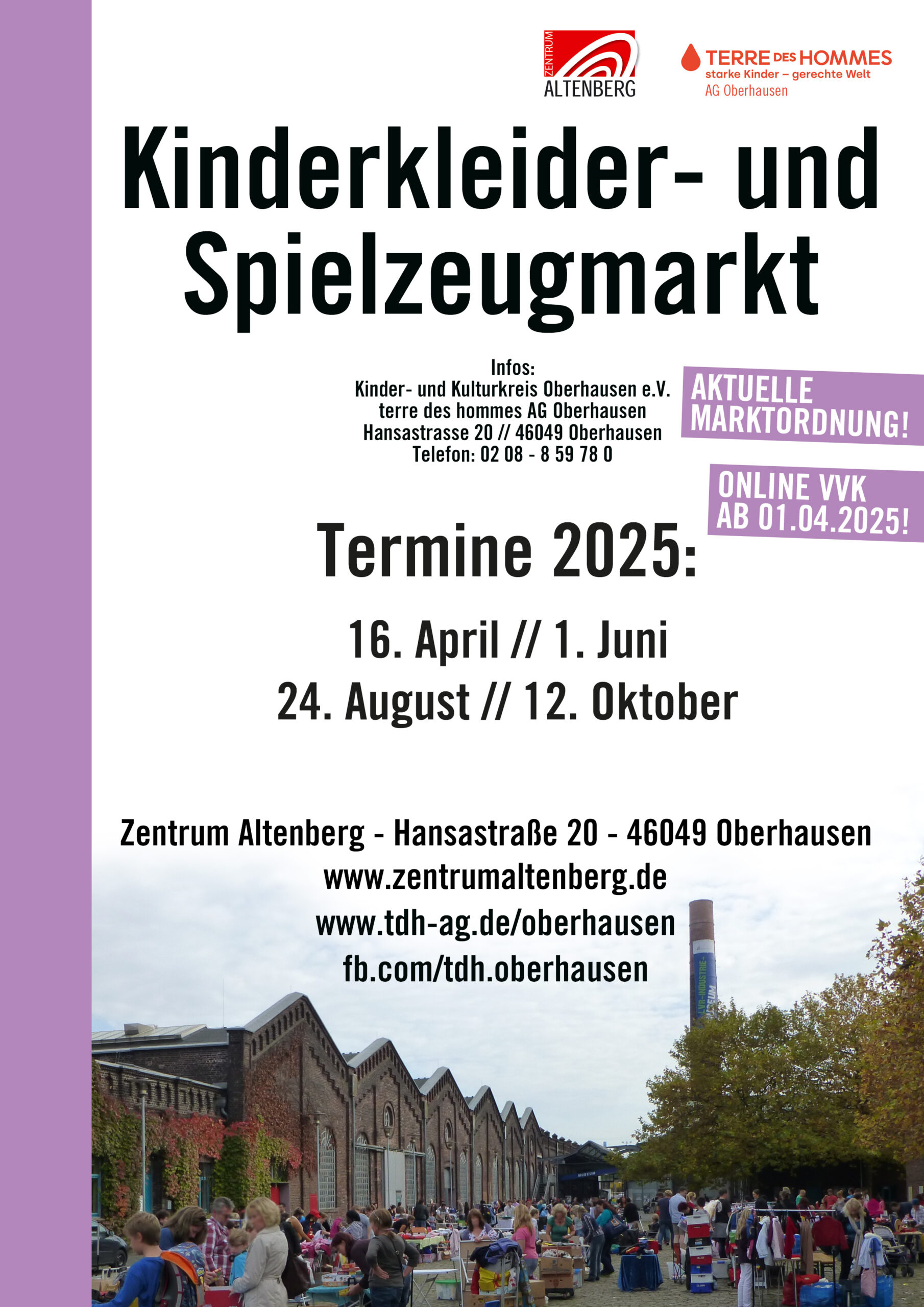 Poster kinderkleidermarkt2025